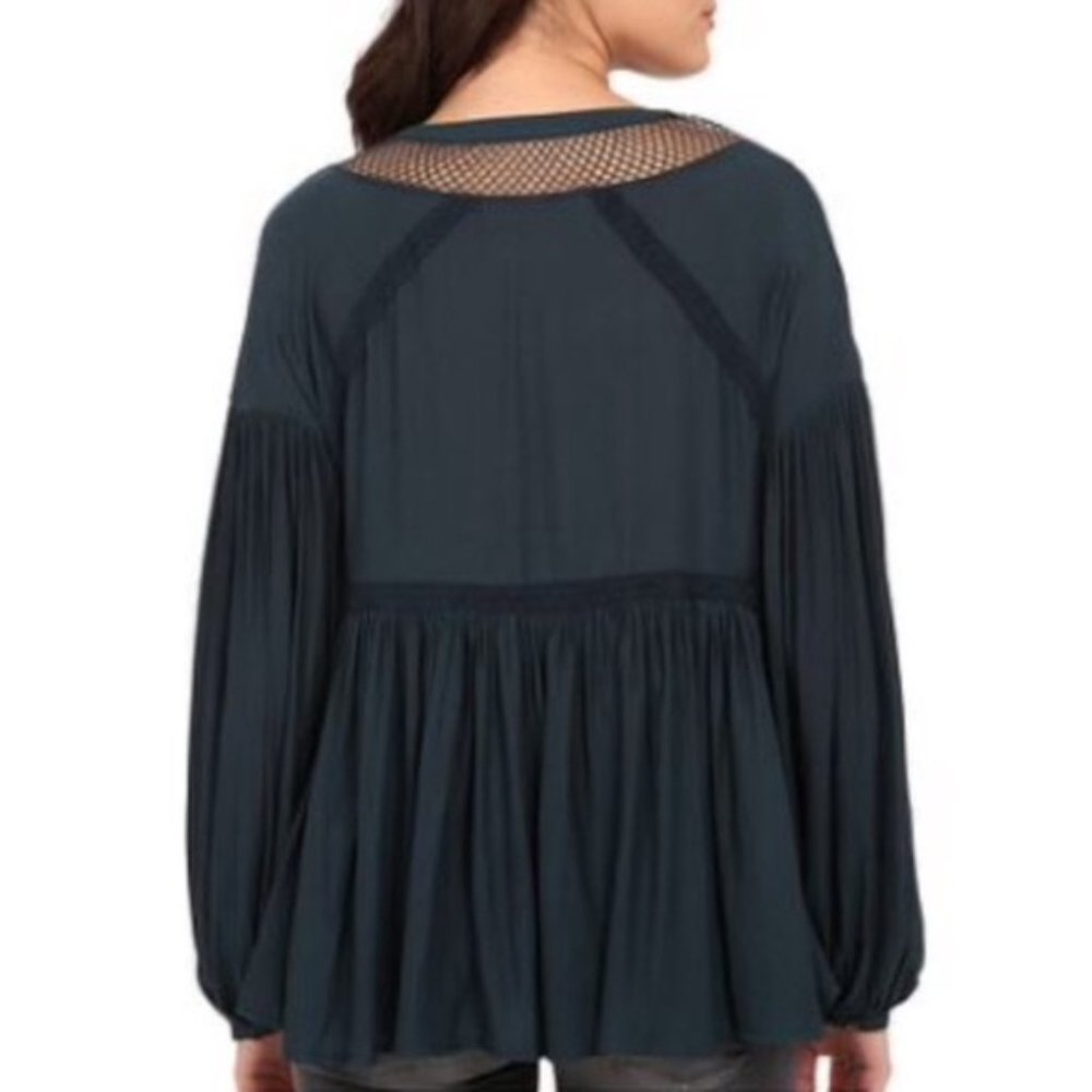 Free People Don't Let Go Flowy Peasant Blouse - Picture 4 of 8